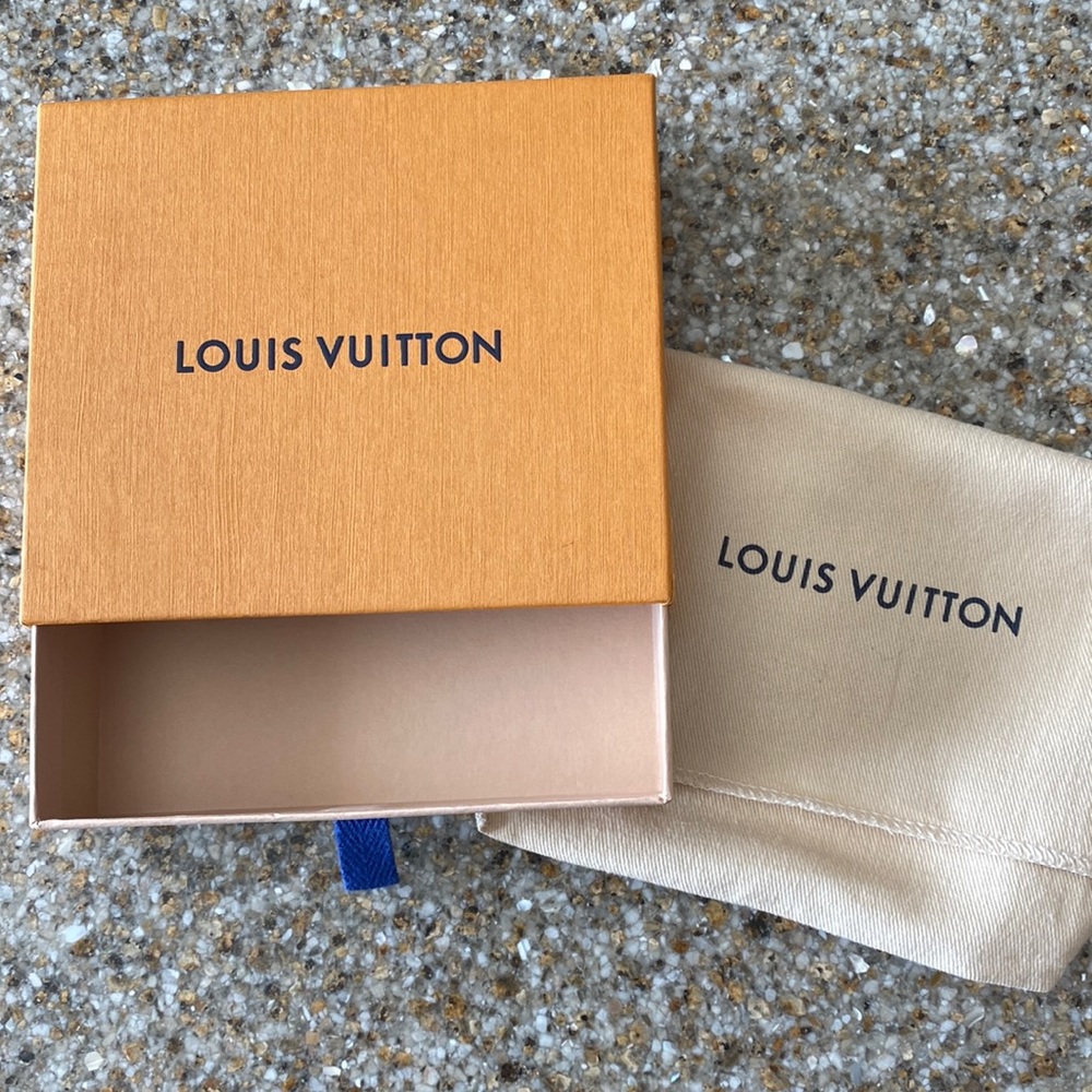 Louis Vuitton Wallet Box and Dust Cloth